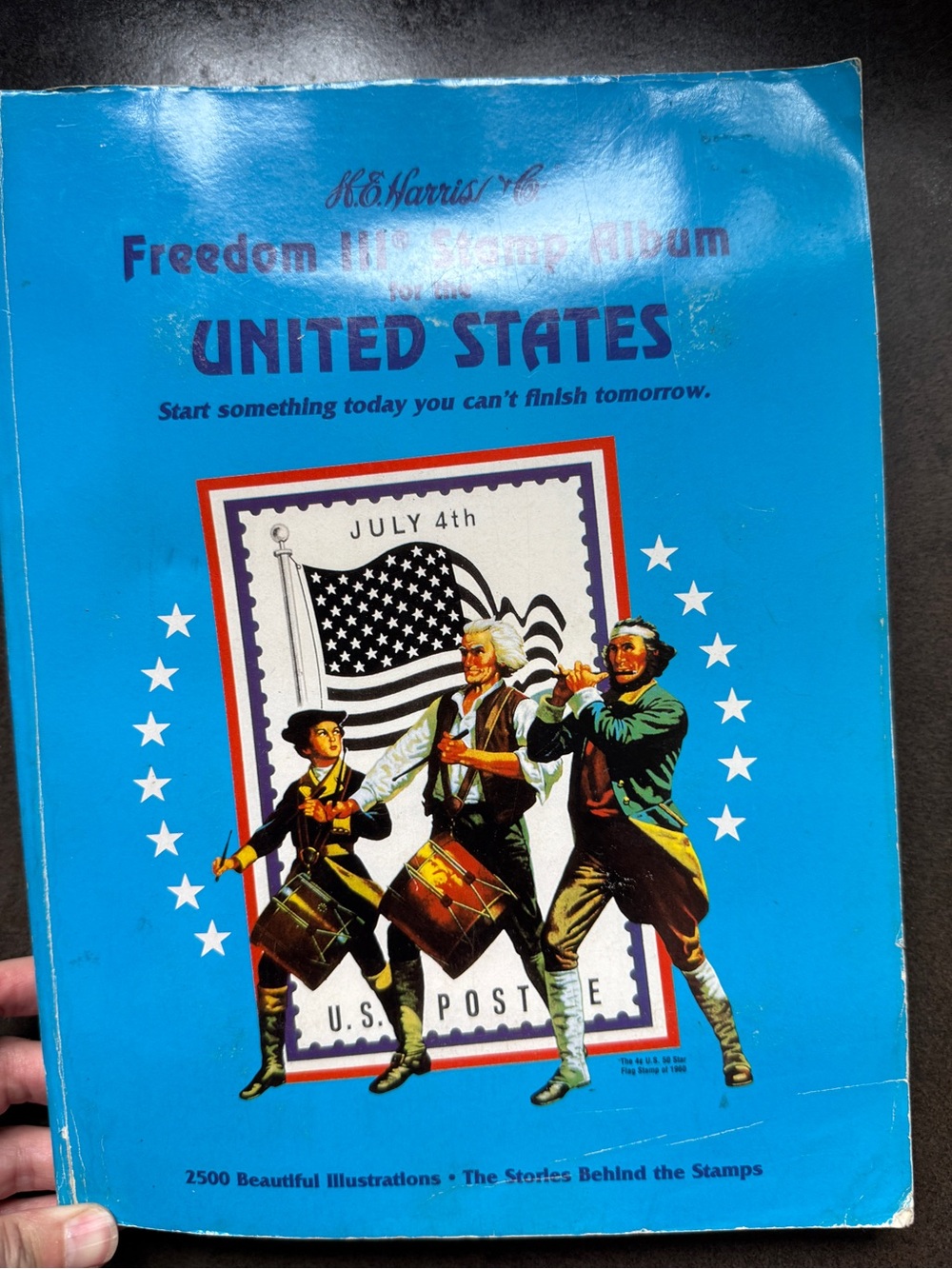 HE Harris Freedom III Stamp Album United States Collecting Stamps Homeschool